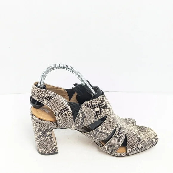 Corso Como leather heeled sandals - Picture 3 of 16